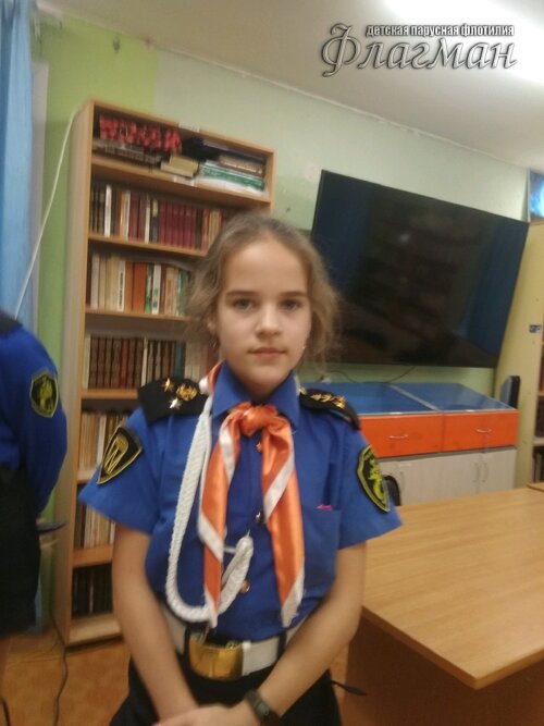 Занятиях в детском клубе «Флагман»